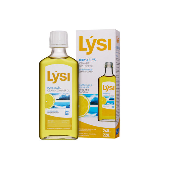 Cod Liver Oil limon